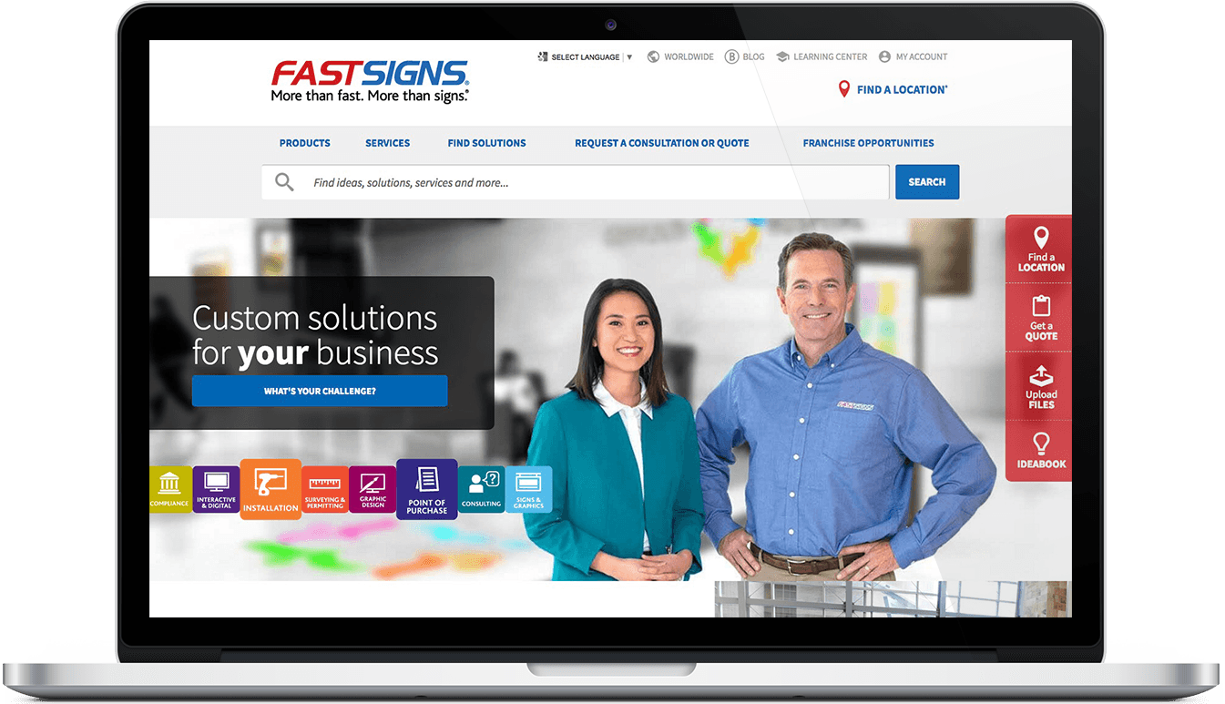 FASTSIGNS Website Design Testimonial