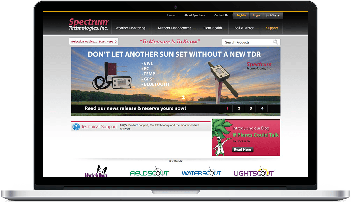 SpectrumTech Website Results Testimonial