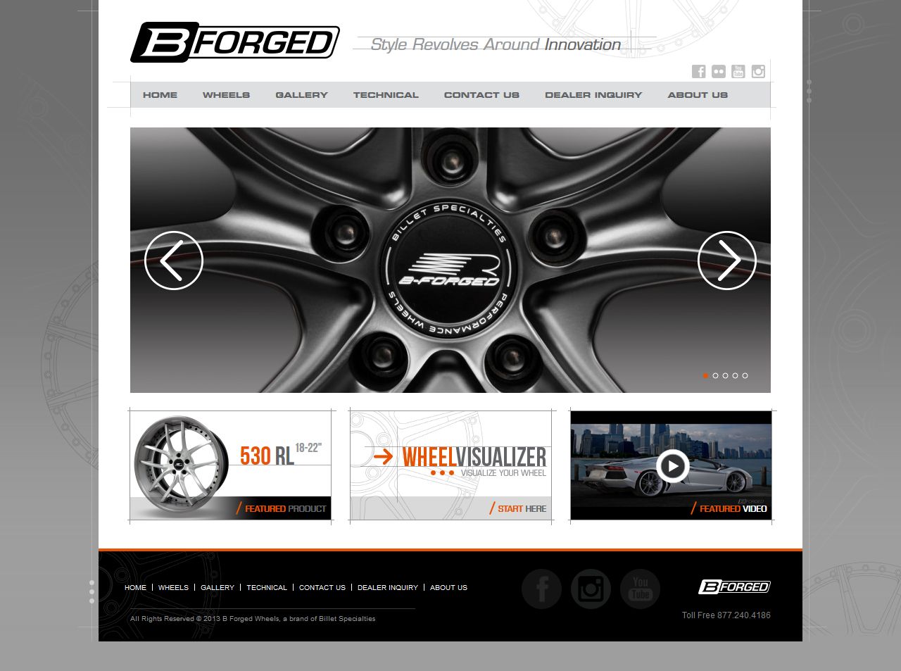 BForged Wheels HP Desktop