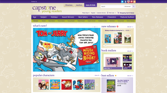 Capstone Young Readers Homepage 1