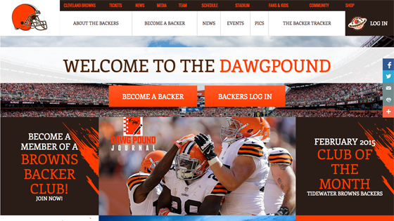 Cleveland Browns Homepage 