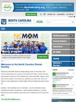 North Carolina Dental Society Tablet