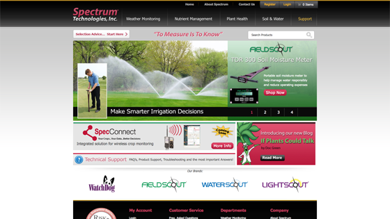 Spectrum Technologies Homepage