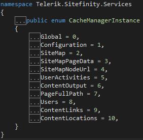 Utilizing CacheManager in Sitefinity  3