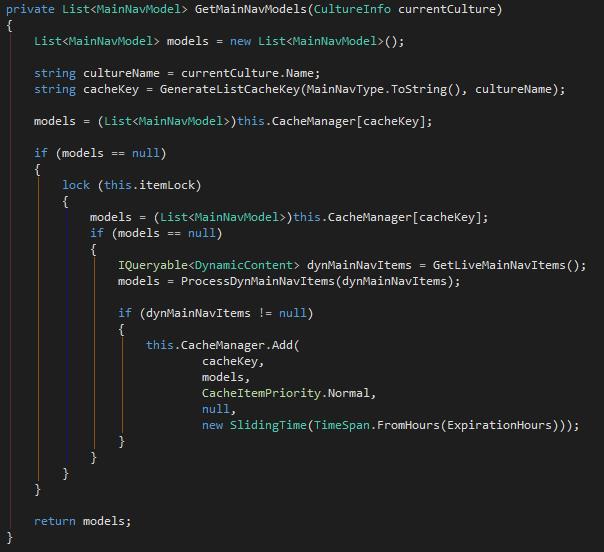 Utilizing CacheManager in Sitefinity 4