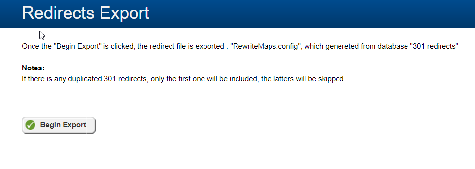 Managing 301 redirects in Sitefinity Image 5