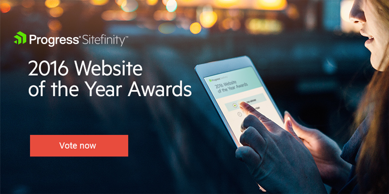 Sitefinity Website of the Year Finalists