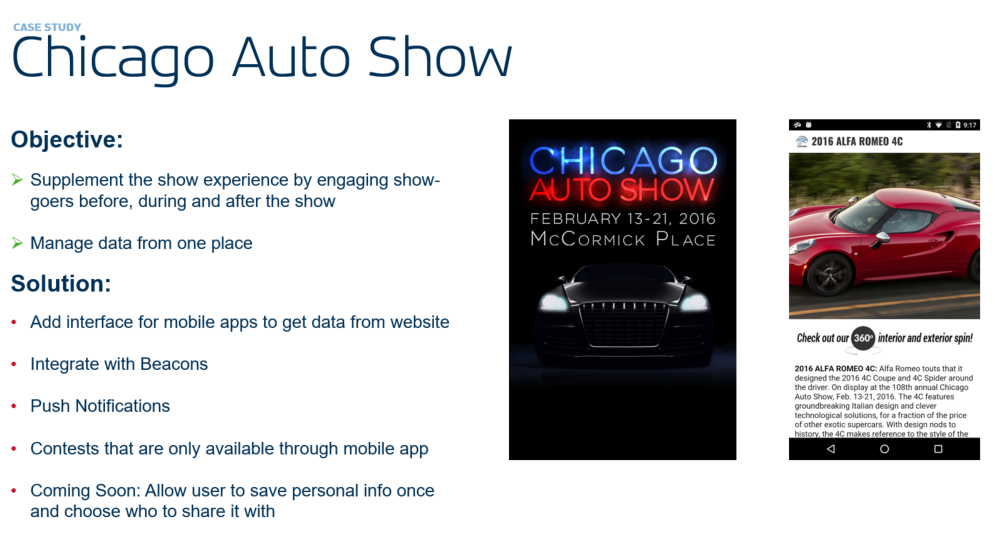 Chicago Auto Show Case Study Image