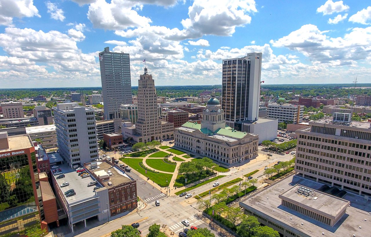Downtown-Fort-Wayne-Indiana