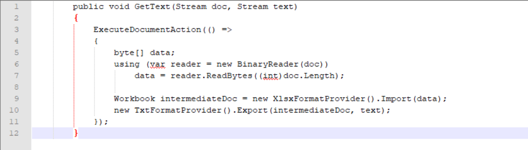 excel files