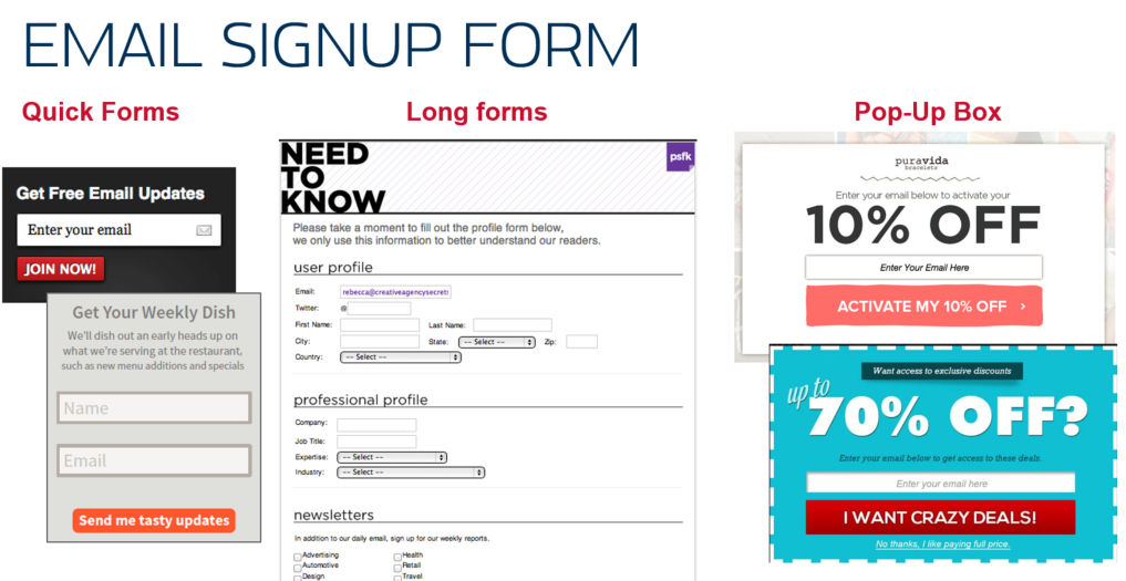 Forms