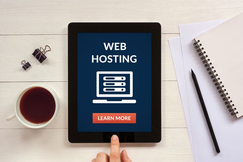 Hosting-icon-on-screen