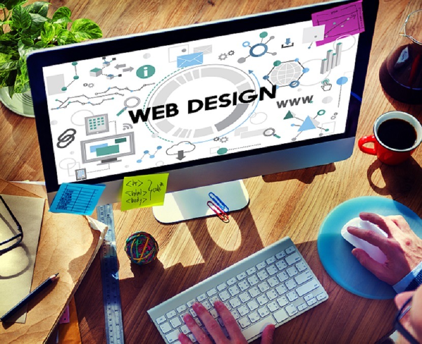 Web Design on a Computer