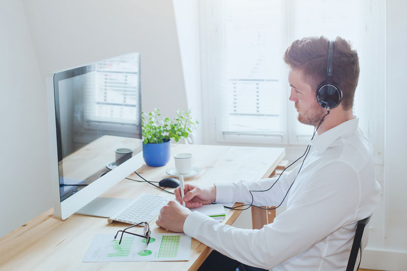 Watching-webinar