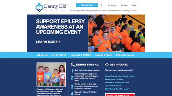 Danny Did Foundation Homepage