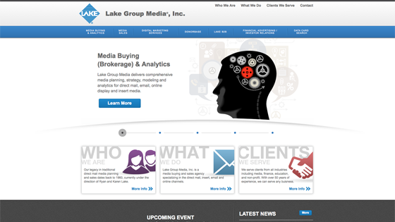 Lake Group Media Homepage