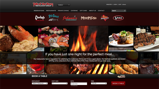 Talk of the Town Restaurant Group Homepage